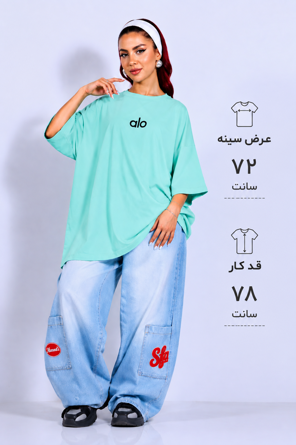 تیشرت سوپر پنبه ( لانگ لش)